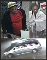 Suspect, Van, and Suspect's acquaintance